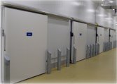 cold storage door, cooler door, freezer door, swing door and sliding door technology
